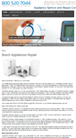 Mobile Screenshot of boschappliancesservice.com